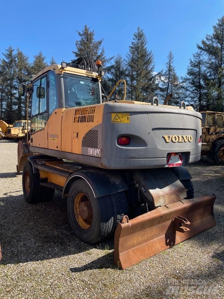 Volvo EW160C Kolesové rýpadlá