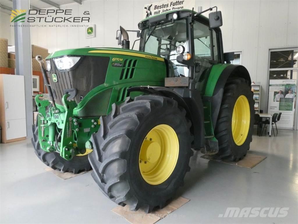 John Deere 6170M Traktory