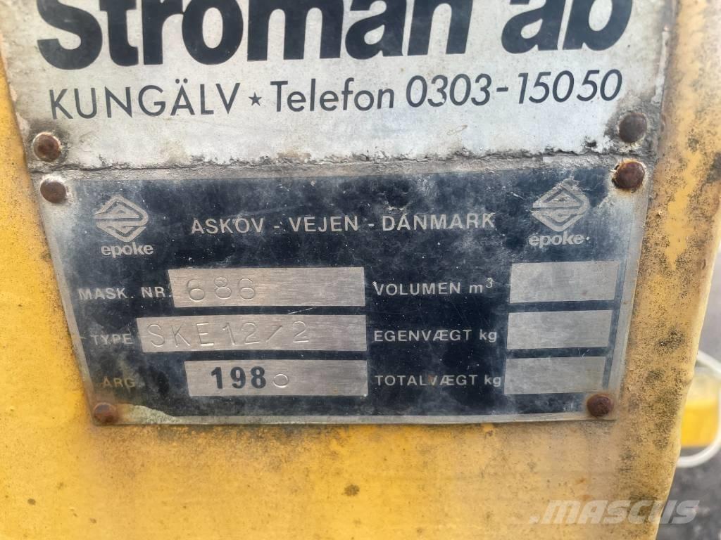  Ströman SKE 12/2 Posýpače soli a piesku