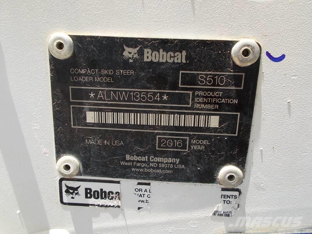 Bobcat S510 Šmykom riadené nakladače