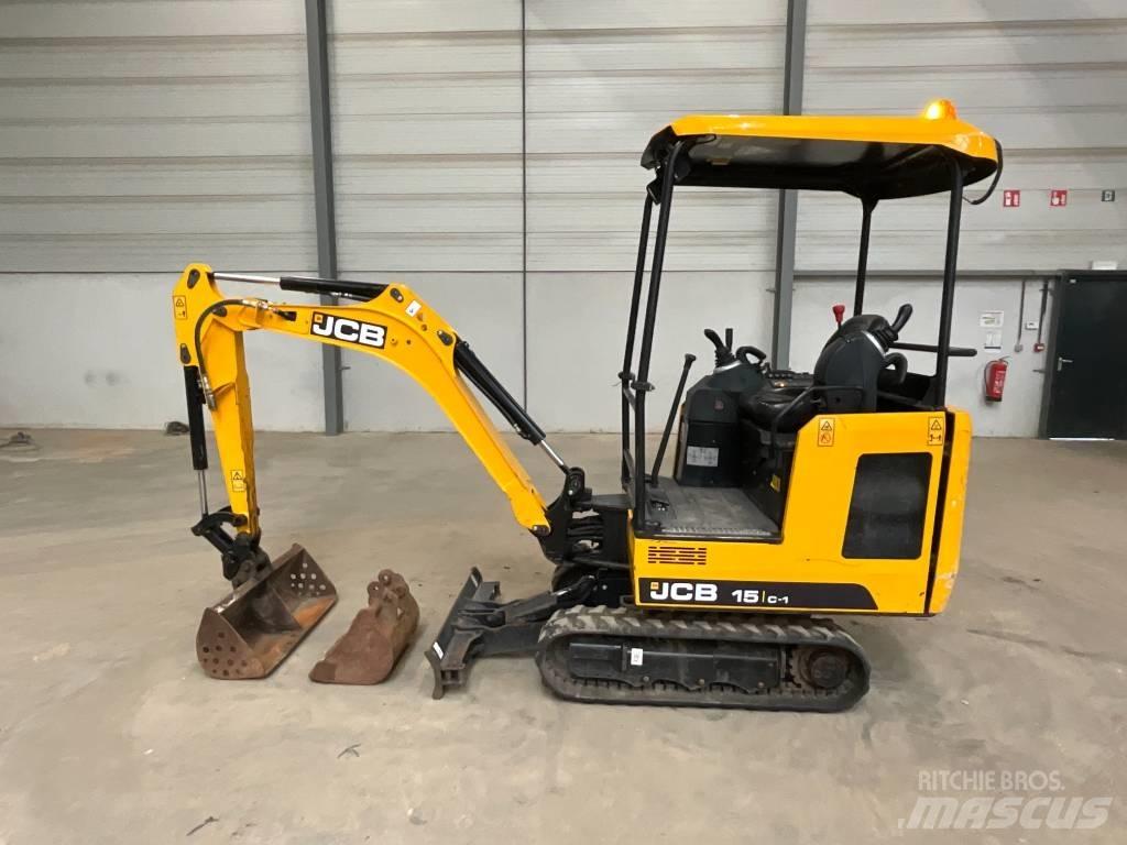 JCB 15 C-1 Mini rýpadlá < 7t