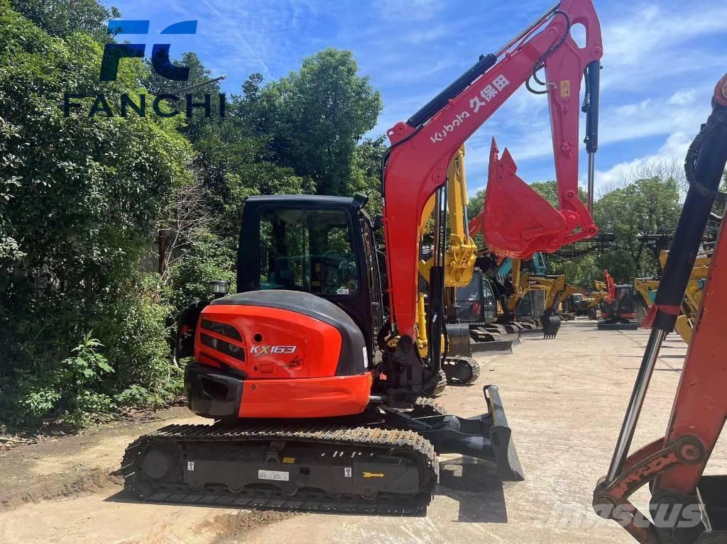 Kubota KX 163 Pásové rýpadlá