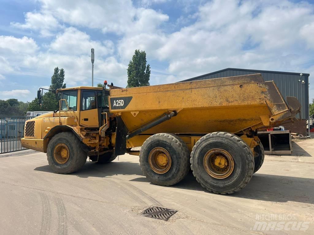 Volvo A 25 D Kĺbové nákladné autá
