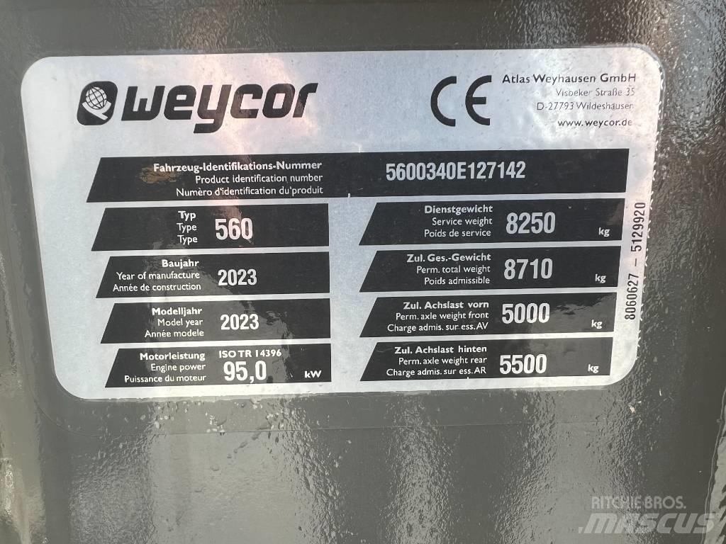 Weycor AR560 Kolesové nakladače