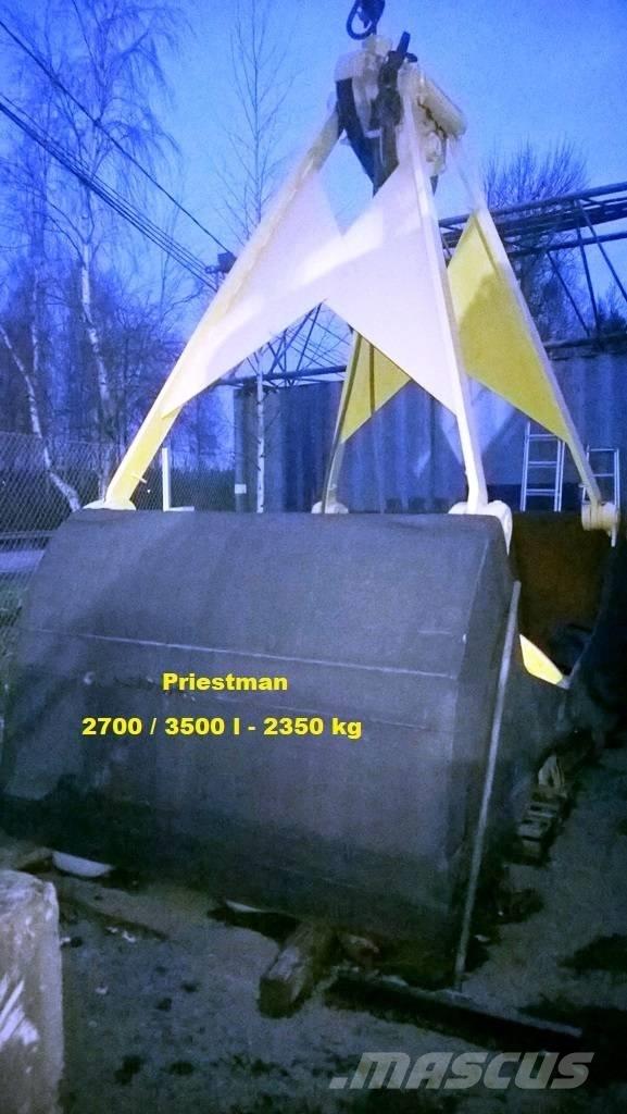 Priestman kauha Diely a zariadenia žeriavov