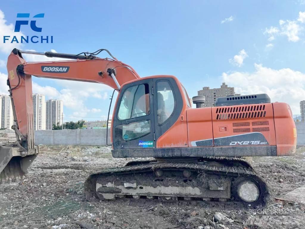 Doosan DX 215LC Pásové rýpadlá