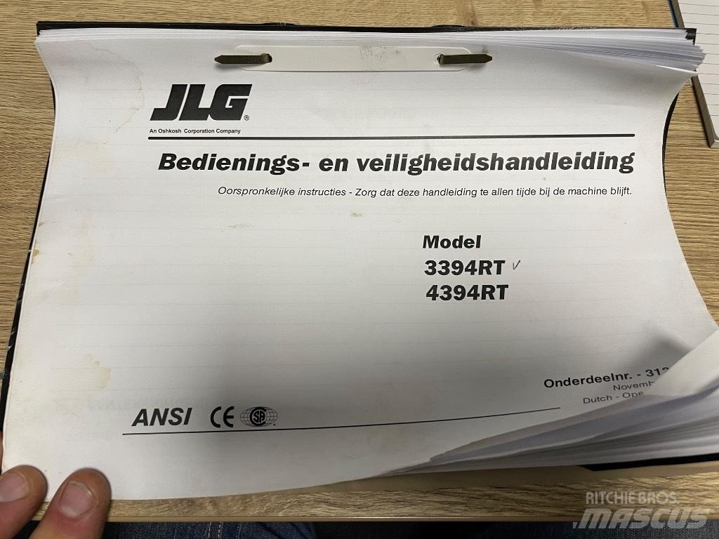 JLG 3394 RT Nožnicové zdvíhacie plošiny