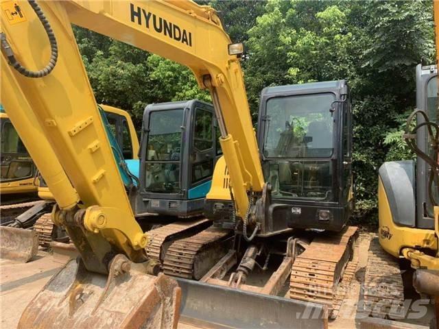 Hyundai R80-7 Pásové rýpadlá