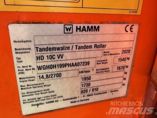 Hamm HD 10 C Tandemové valce