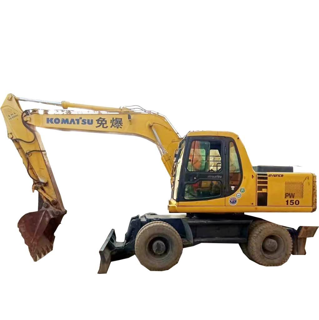 Komatsu PC150W-6 Kolesové rýpadlá