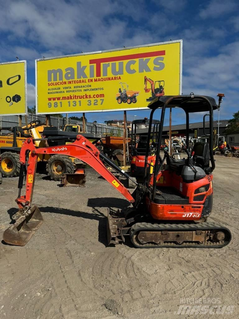 Kubota U 17-3 Mini rýpadlá < 7t