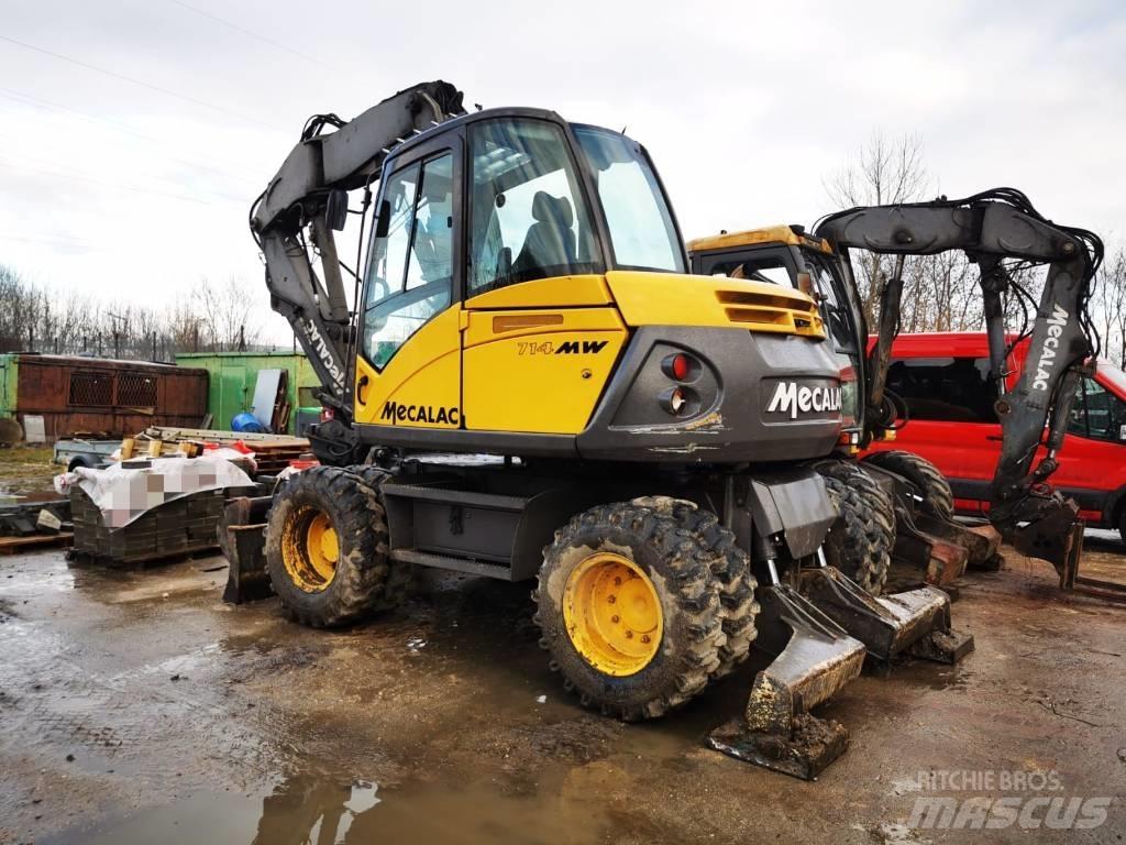Mecalac 714 MW Kolesové rýpadlá