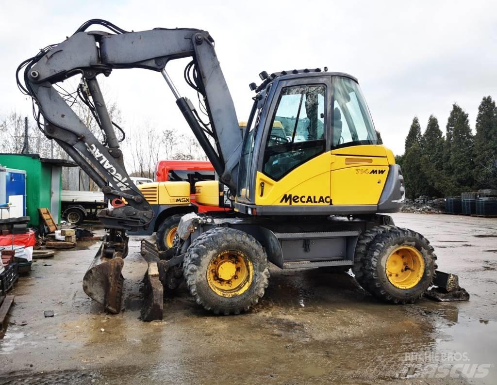 Mecalac 714 MW Kolesové rýpadlá