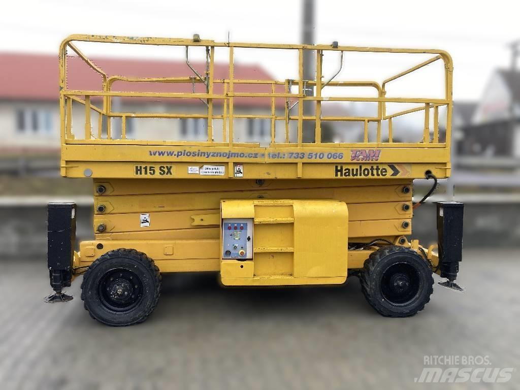 Haulotte H 15 SX Nožnicové zdvíhacie plošiny