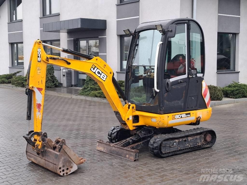 JCB 8018 CTS Mini rýpadlá < 7t