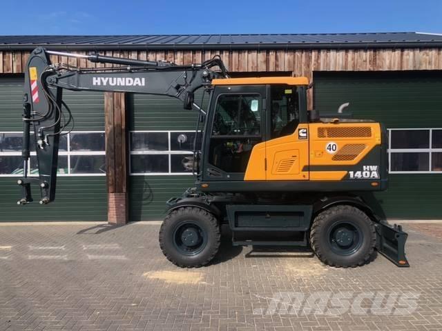 Hyundai HW 140 A Kolesové rýpadlá