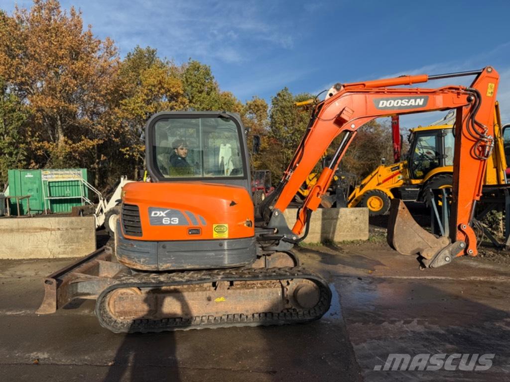 Doosan DX 63-3 Mini rýpadlá < 7t