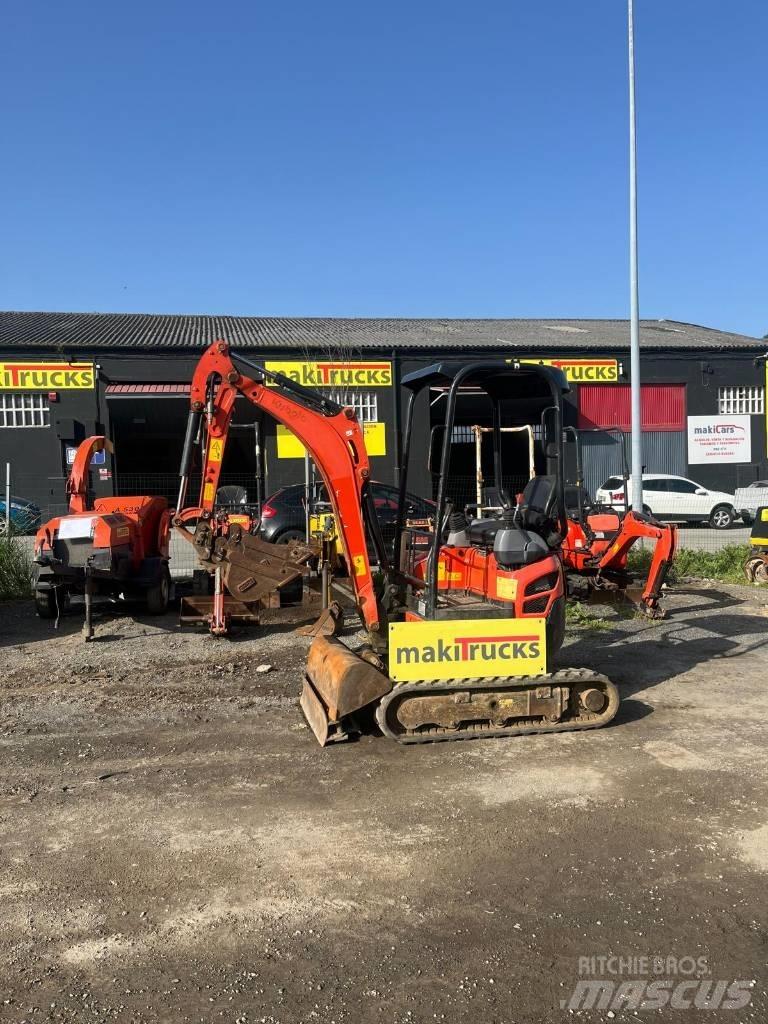 Kubota U 17-3 Mini rýpadlá < 7t