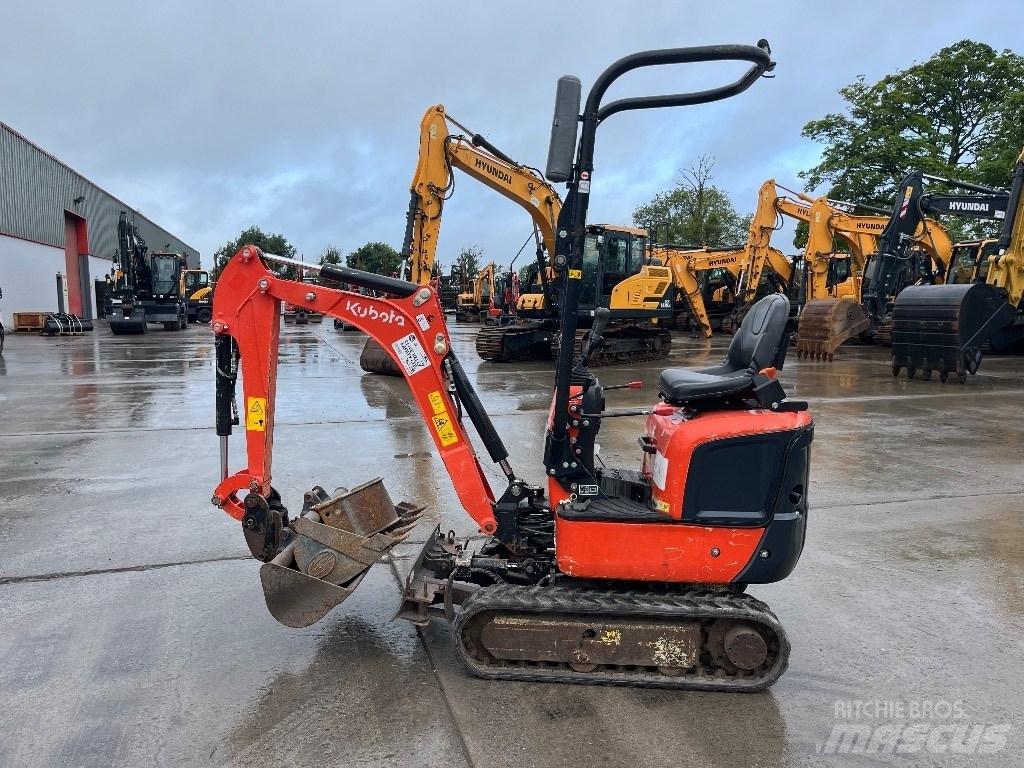 Kubota K 008-5 Mini rýpadlá < 7t