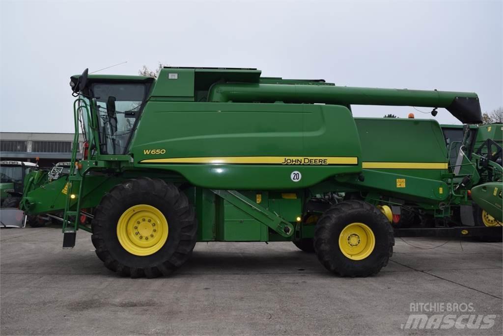 John Deere W 650 Kombinované zberacie stroje