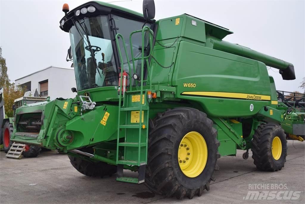 John Deere W 650 Kombinované zberacie stroje
