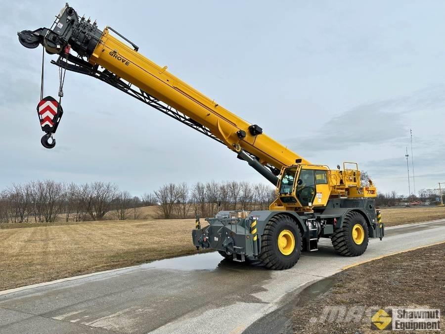 Grove RT770E Žeriavy pre ťažký terén