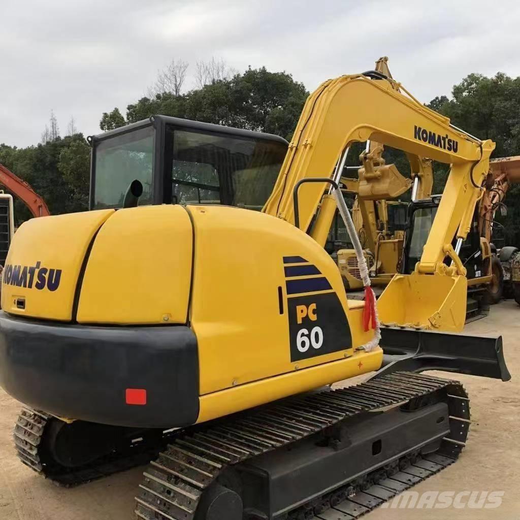Komatsu PC 60 Pásové rýpadlá