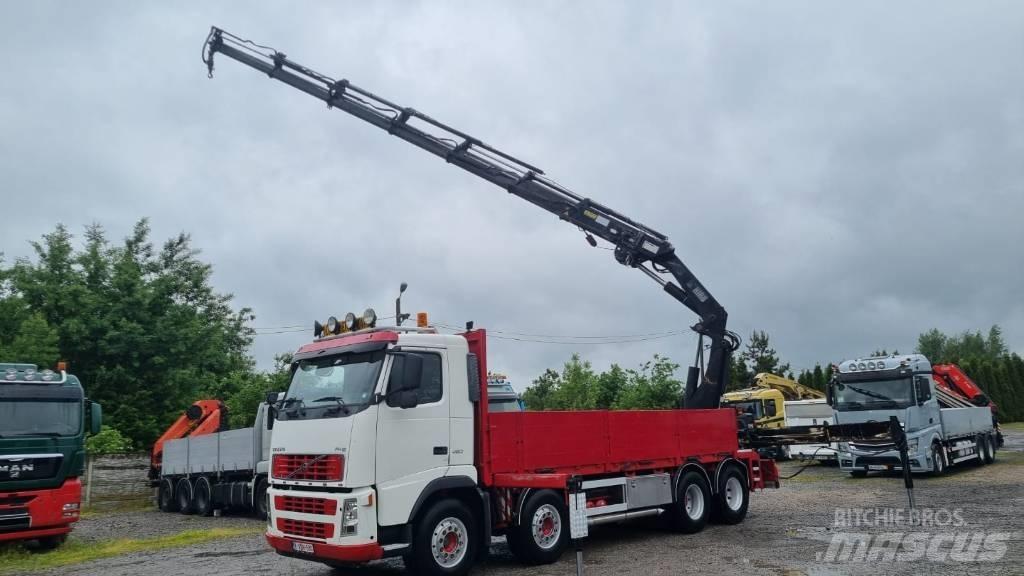 Volvo FH 460 8 x 4 Autožeriavy, hydraulické ruky