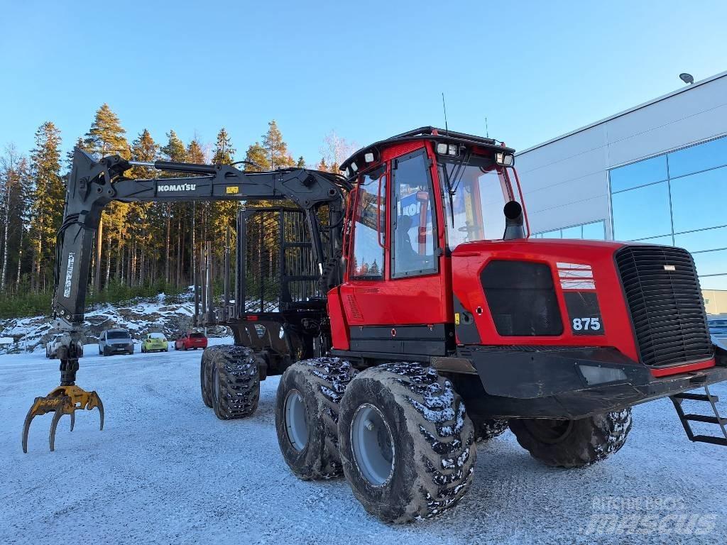 Komatsu 875 Lesné traktory