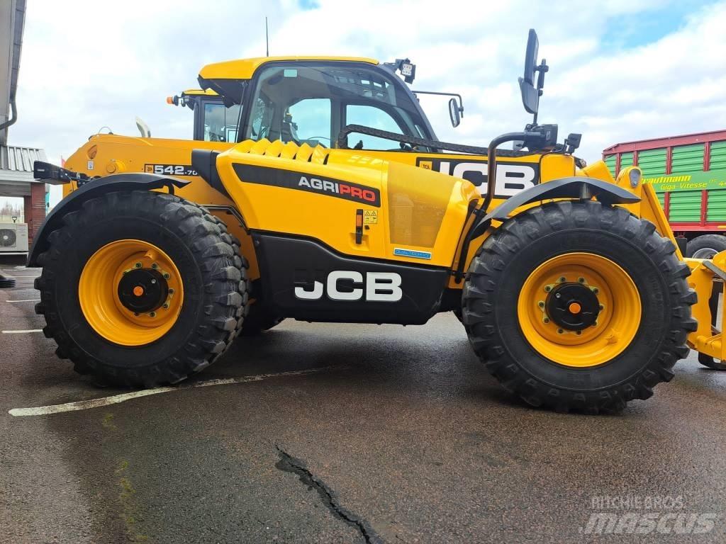 JCB 542-70 Agri Pro Teleskopické nakladače pre poľnohospodárstvo
