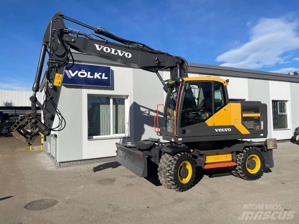 Volvo EW160E Kolesové rýpadlá