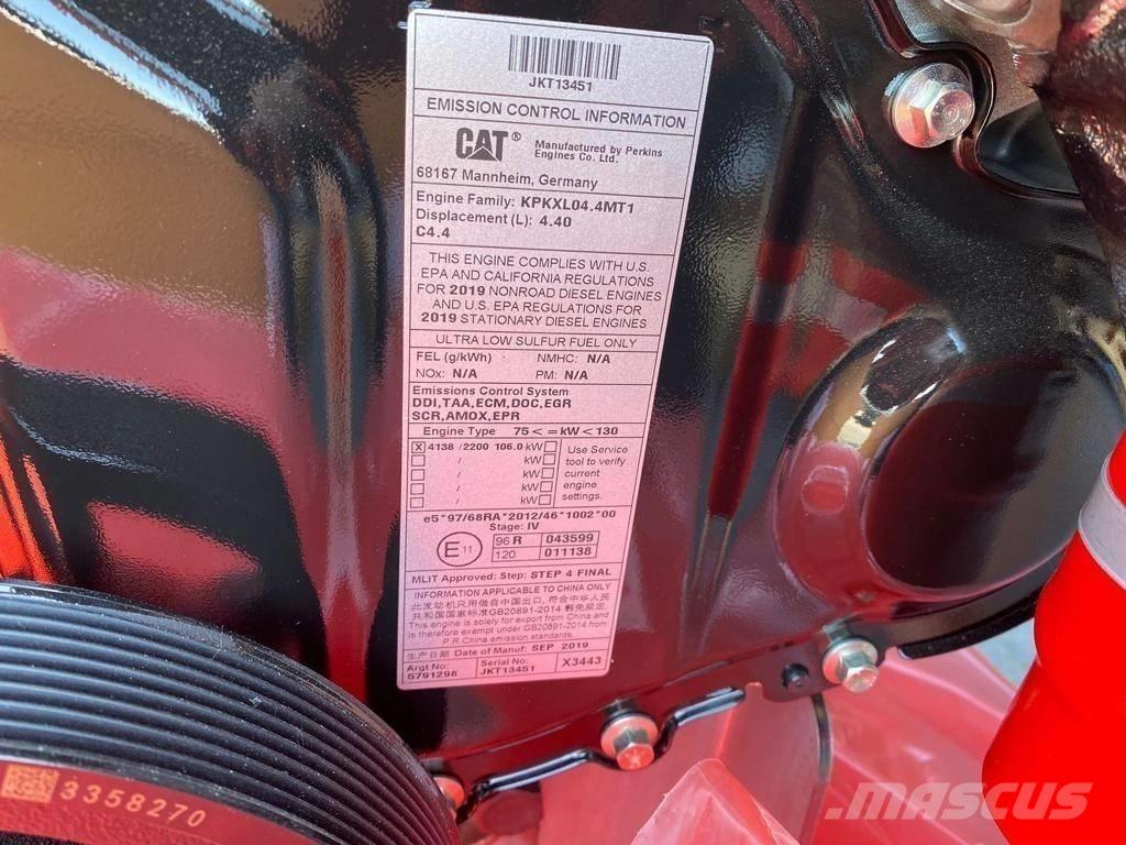 CAT CAT C4.4 Ďalšie poľnohospodárske stroje