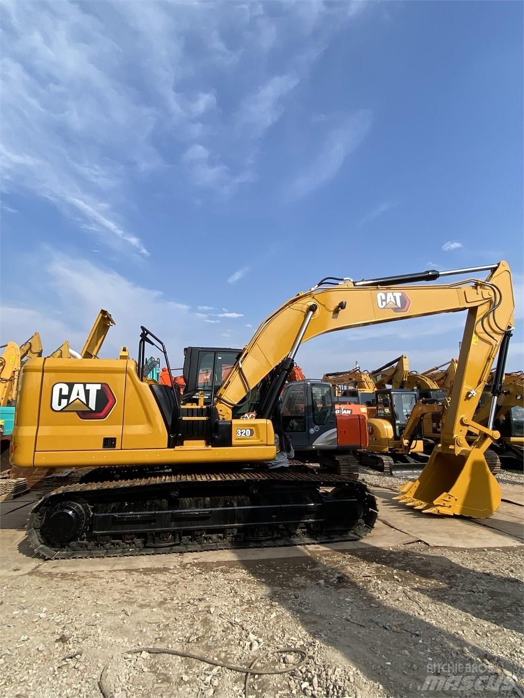 CAT 320 Pásové rýpadlá