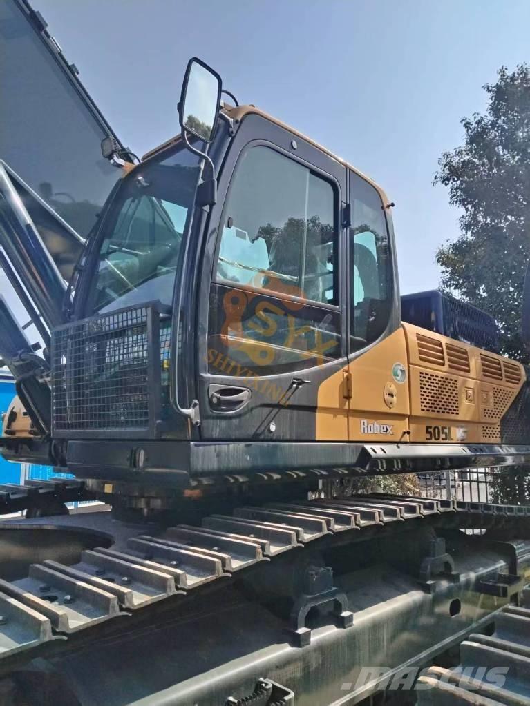 Hyundai R 505 L VS Pásové rýpadlá