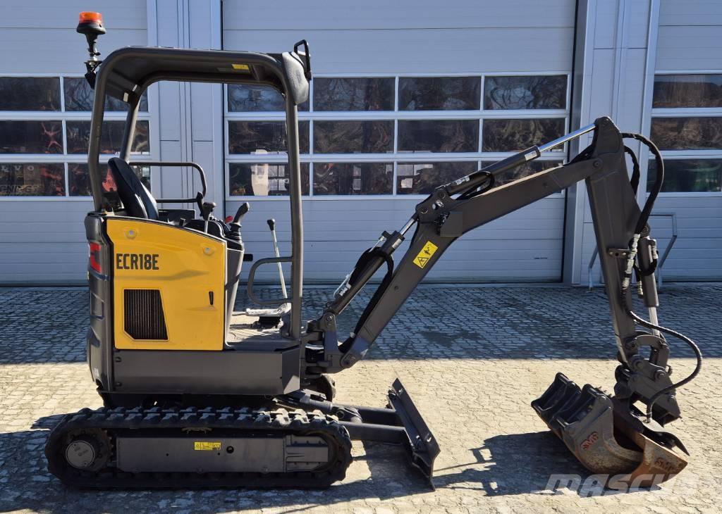 Volvo ECR 18 E Mini rýpadlá < 7t