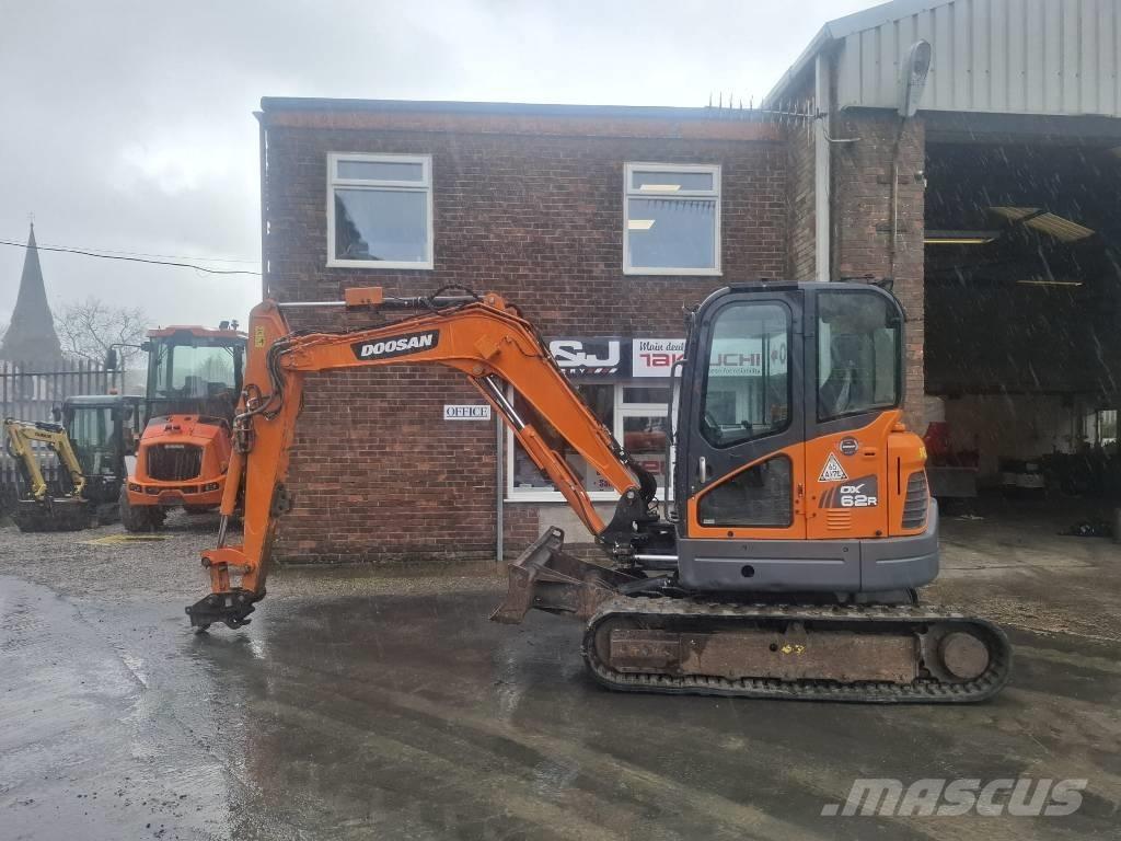 Doosan DX 62 R-3 Mini rýpadlá < 7t