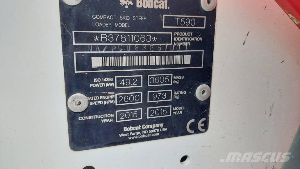 Bobcat T 590 Šmykom riadené nakladače