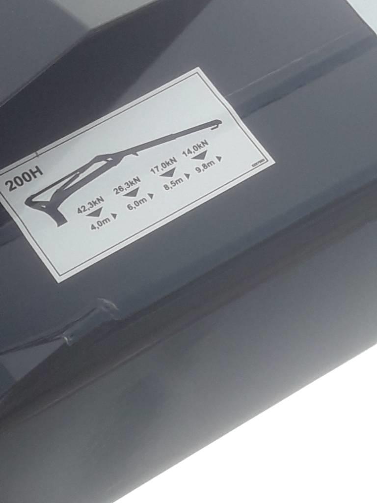 Komatsu 200H Žatevné žeriavy