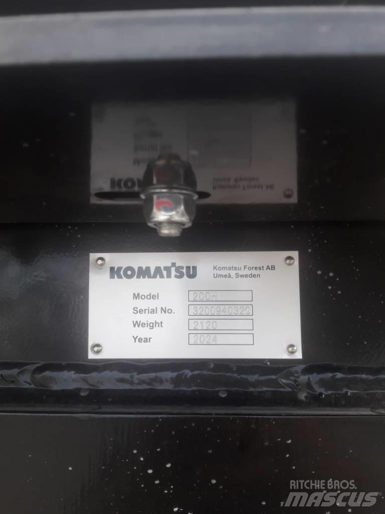 Komatsu 200H Žatevné žeriavy