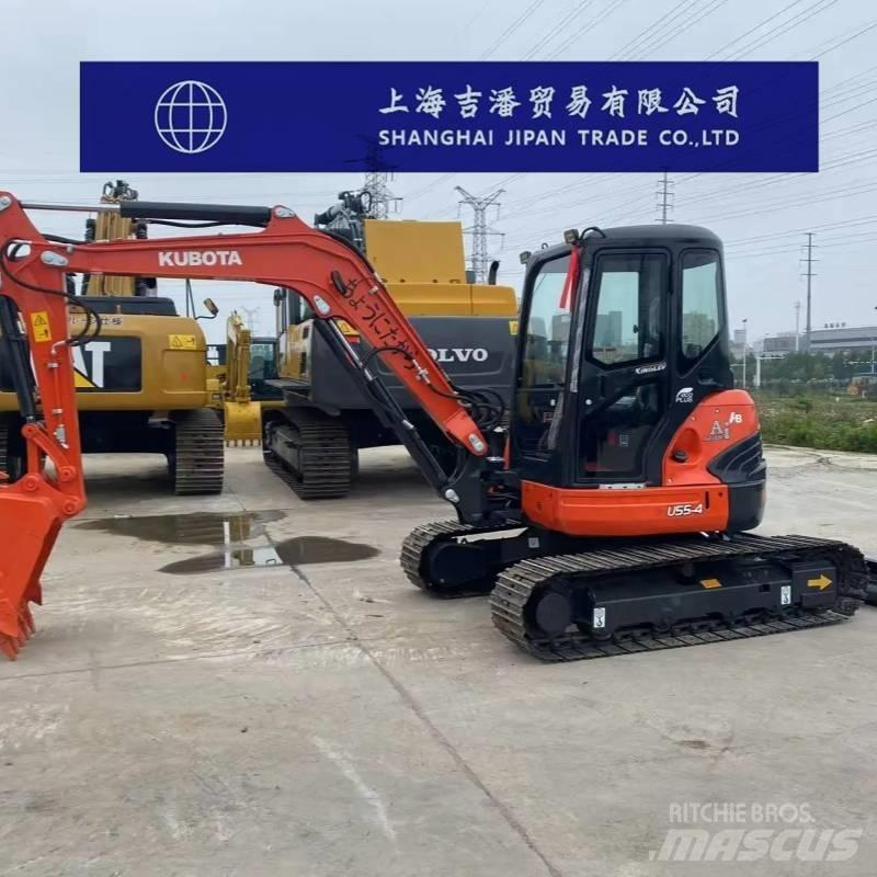 Kubota U 55-4 Mini rýpadlá < 7t