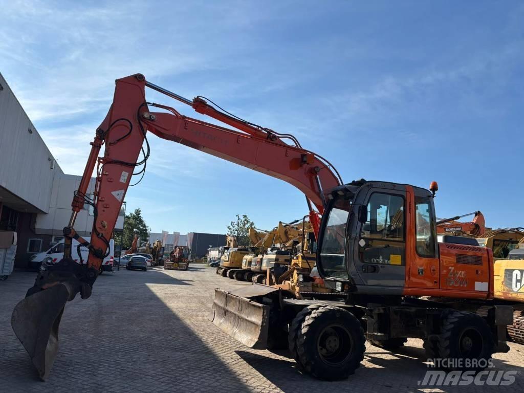 Hitachi ZX 130 W Kolesové rýpadlá
