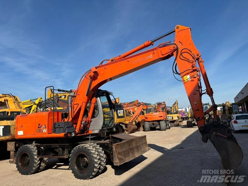 Hitachi ZX 130 W Kolesové rýpadlá