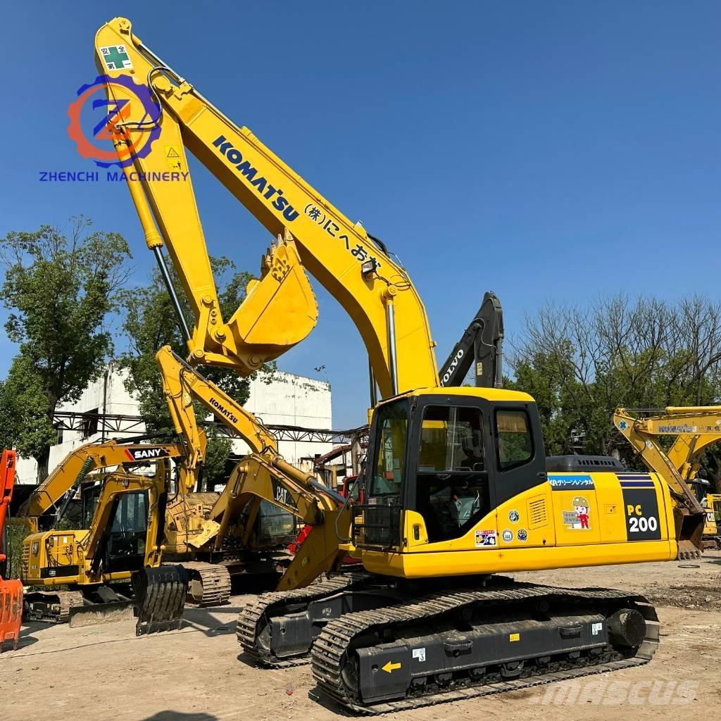 Komatsu PC 200-7 Pásové rýpadlá