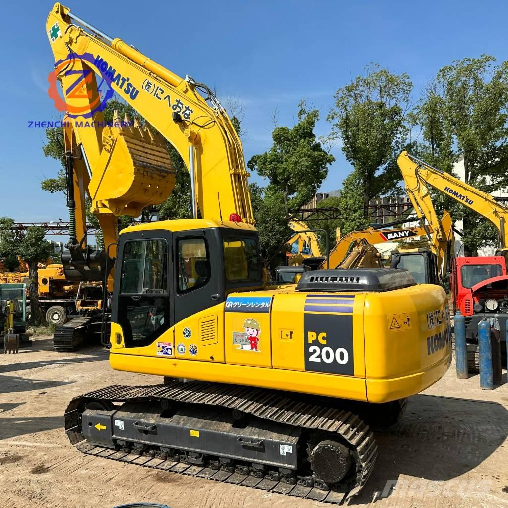 Komatsu PC 200-7 Pásové rýpadlá