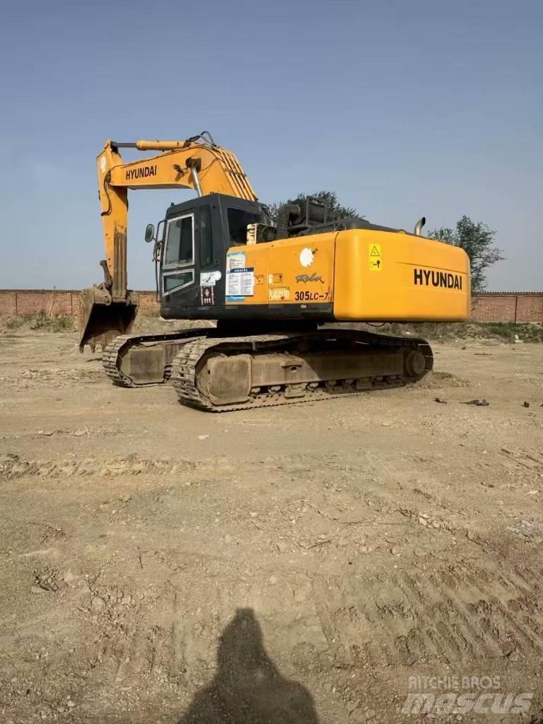 Hyundai R305lc-7 Pásové rýpadlá