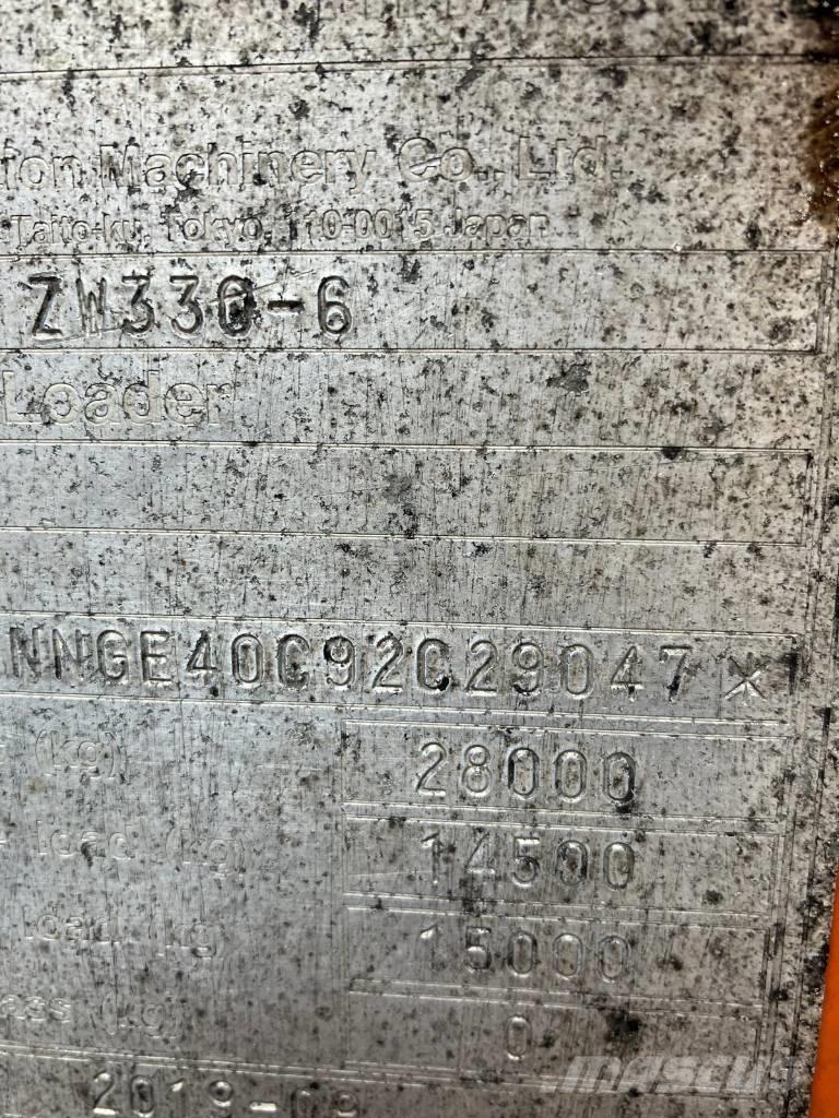 Hitachi ZW330-6 Kolesové nakladače