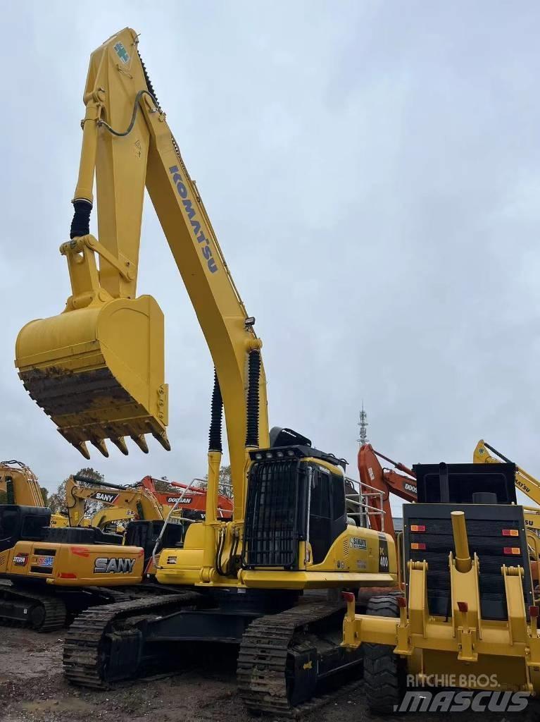 Komatsu PC 400 Pásové rýpadlá