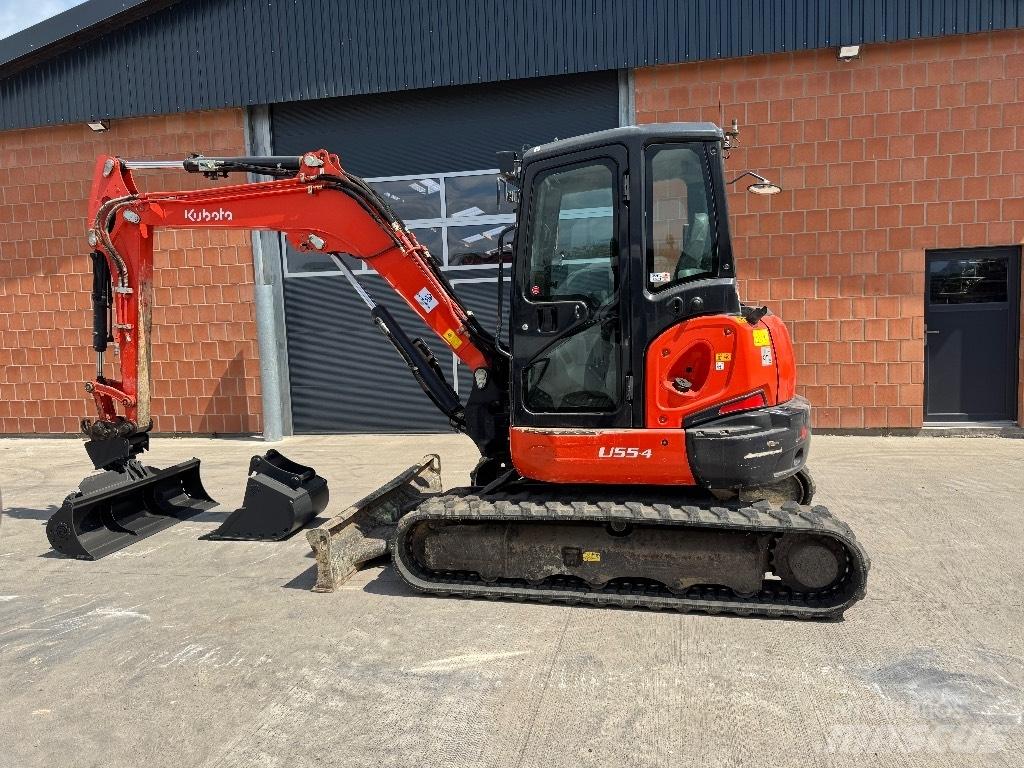 Kubota U 55-4 Mini rýpadlá < 7t