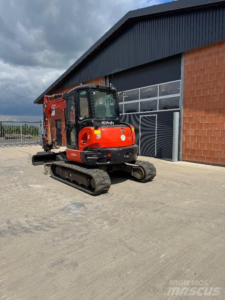 Kubota U 55-4 Mini rýpadlá < 7t