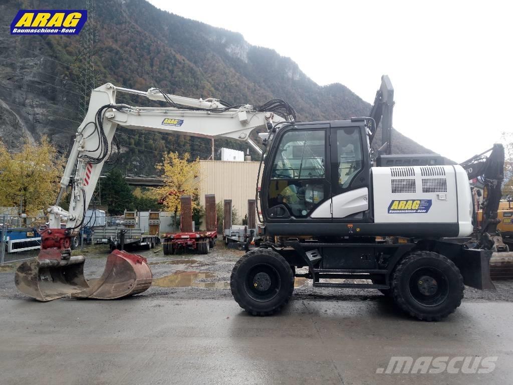 Hitachi ZX 140 W-6 Kolesové rýpadlá
